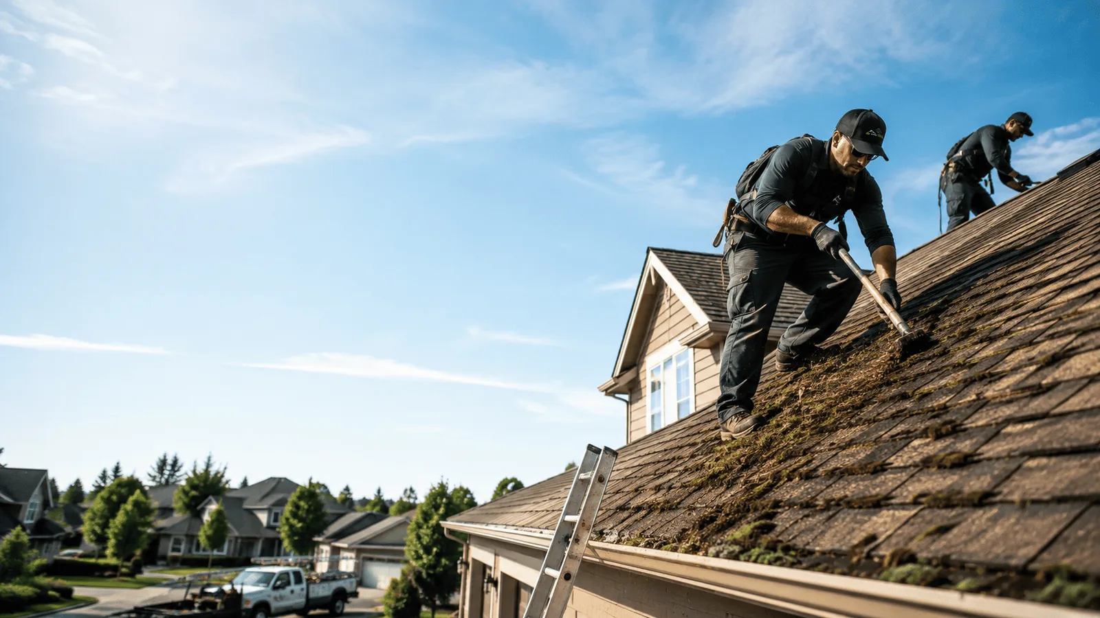 Roof Moss Removal in Dowling, MI near me